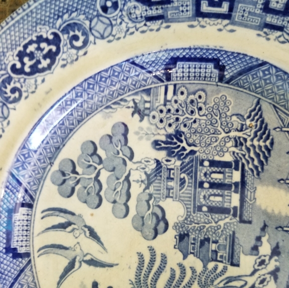 Two Staffordshire Antique Plates. - Picture 16 of 16